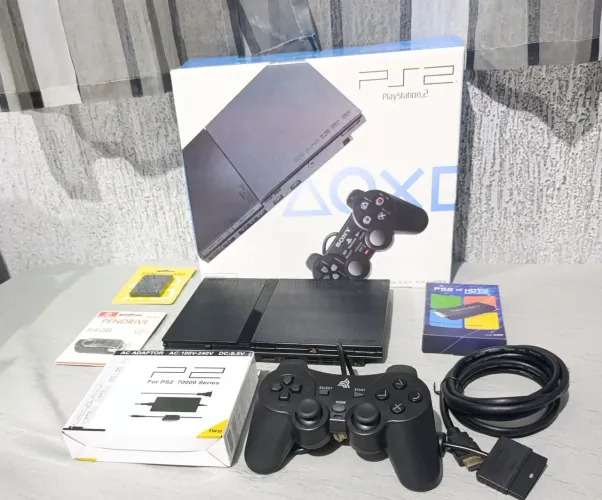 Playstation 2 Slim Completo 40 Jogos+Emuladores