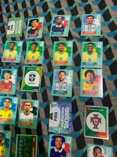 Vende se figurinhas especias da copa 2026