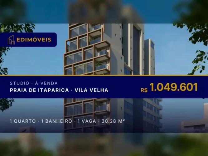 Praia de Itaparica| Studio cobertura com 1 quarto, perto da praia e serviços