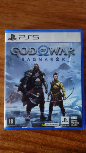 God of war ragnarok PS5 mídia física