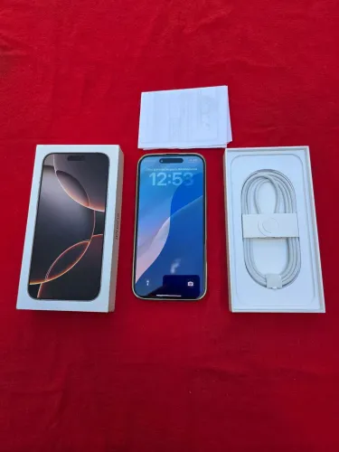 Iphone 16 pró max 256 gb novo.