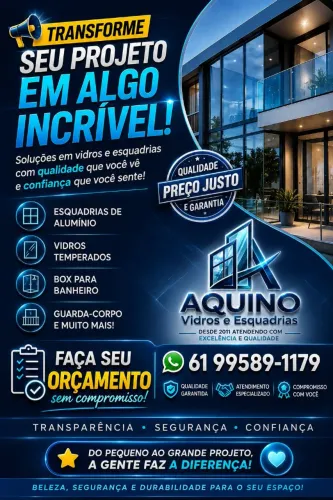 ? AQUINO Vidros e Esquadrias ?