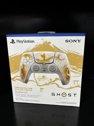 Controle Dualsense Ghost of Yotei Ed. Limitada - Lacrado