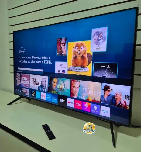 SAMSUNG SMART 50 POLEGADAS COMPLETA 4K PEZINHO E CONTROLE ? 