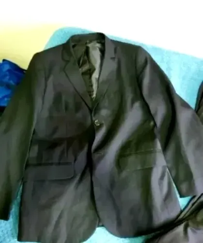 Terno Slim Completo Design Italiano Ótimo Estado ( Usado ) Preto 48