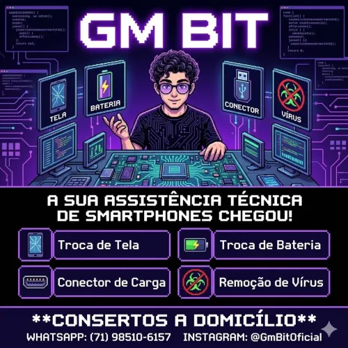 Assistência Técnica de Smartphone - Vou Até Sua Casa!
