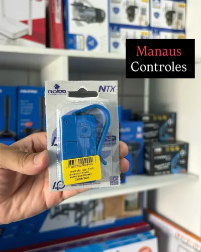 Controle de Portão Rossi NTX Azul - Promoção