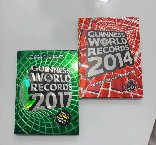 Livros Guinness World Records 2014/2017