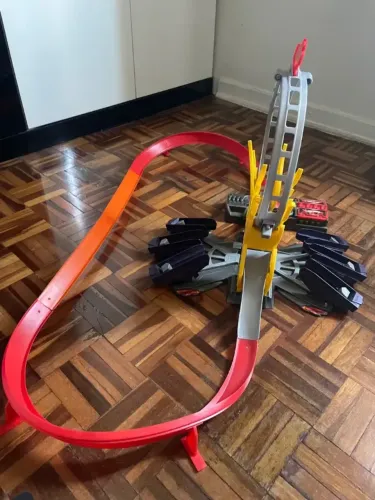 Pista Hotwheels Blast & Crash (Usado)