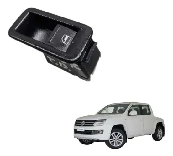 Botão Vidro Traseiro Direito Volkswagen Amarok 2015