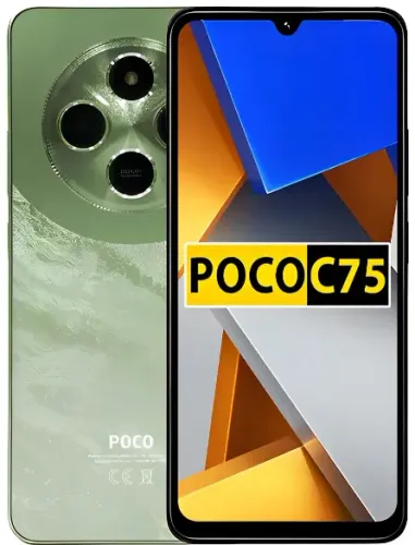 Xiaomi Poco C75 dual sim 8gb RAM 256gb ROM Verde - 40 dias de Uso com NF