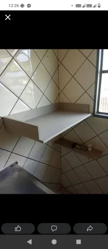 Suporte para colocar forno ou microondas novo MDF 