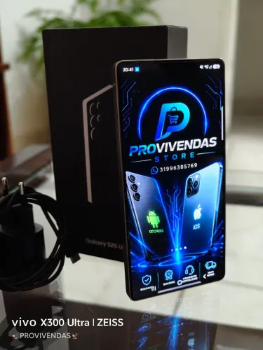 Samsung s25 ultra 256gb garantia até 10/26 sem detalhes completo ACT olx PAY ,PROVIVENDAS