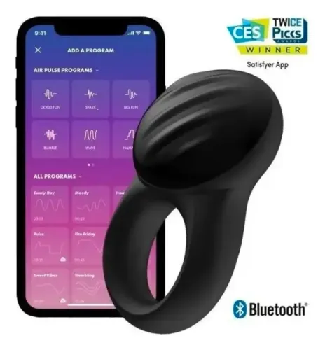 Anel Satisfyer Signet Ring aplicativo