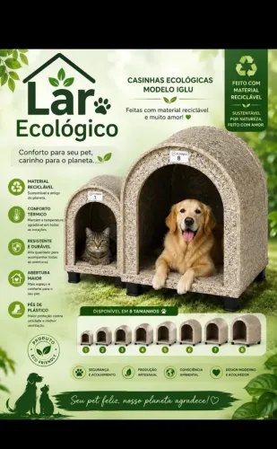 Casinhas recicláveis