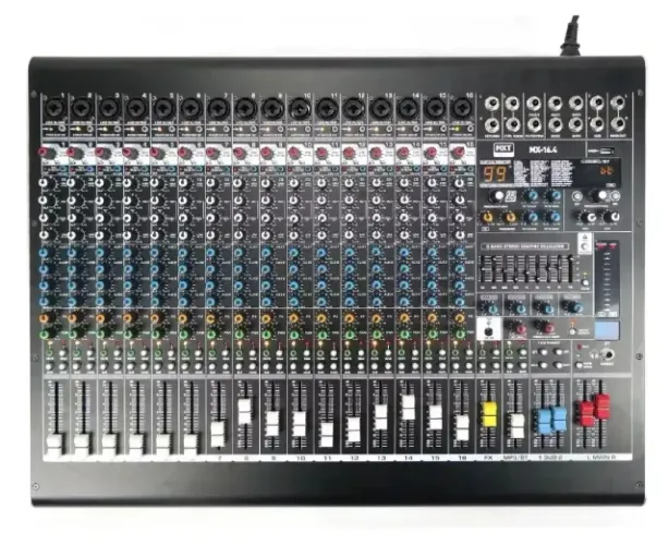 Mesa De Som Mxt 16 Canais 4 Aux Mx-16.4 Bluetooth 99 Efeitos BivoltMesa De Som Mxt 16 Cana