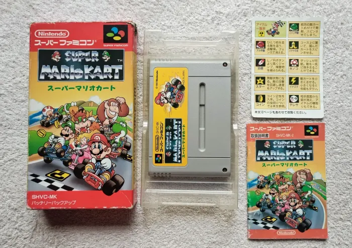 Mario Kart SNES Completo! Muito conservado!