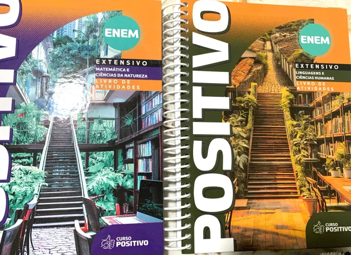 Foco na UFPR e ENEM - 6 Apostilas SEM USO
