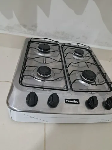 Fogão de Mesa 4 bocas Inox - Gás