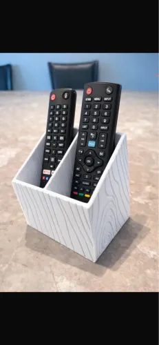 Suporte organizador de controle