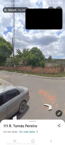 Terreno na granja Rosalina queimados