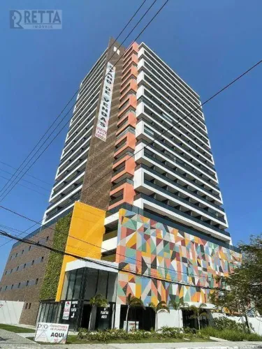 Apartamento com 1 dormitório à venda, 38 m² por R$ 400.000,00 - Cocó - Fortaleza/CE
