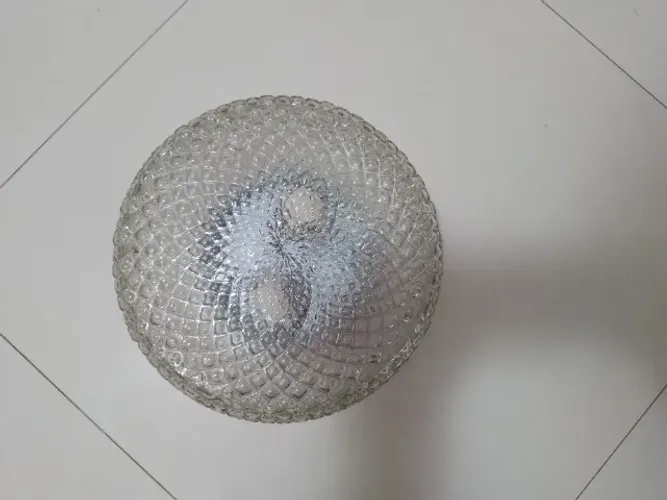 Lustre tipo Globo de vidro antigo vintage