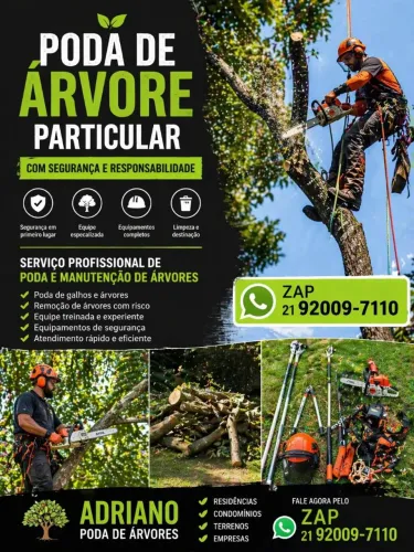 Poda de árvore particular 