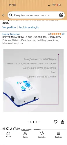 Motor de bancada