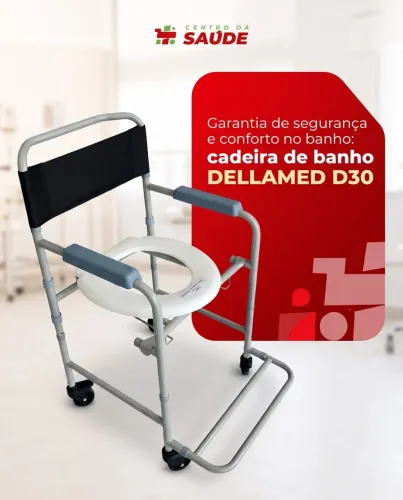 Cadeira de Rodas de Banho D30 Dellamed