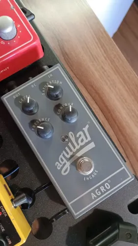 Pedal Aguilar Agro Overdrive Para Contrabaixo
