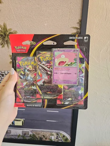 Blister Triplo Pokémon ME05 Escuridão Absoluta