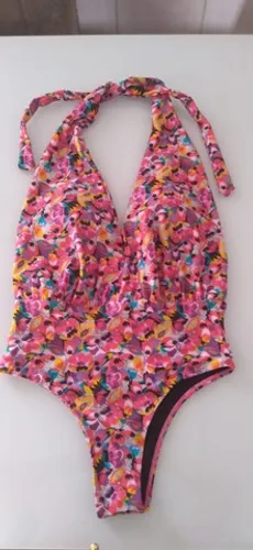 Body Estampado com as costas pelada NOVO