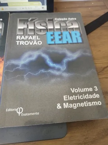 Livro de Física EEAr Volume 3 em ótimas condições