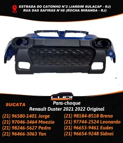 Para-choque Renault Duster 2021 2022 Original