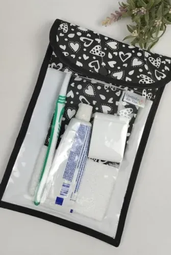 Kit higiene ou porta talher