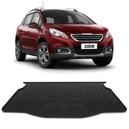 Tapete Bandeja Porta Mala Peugeot 2008 2016 à 2018 - Impermeável Plástico Rígido