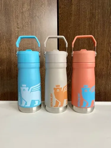 Garrafa Flip Straw Kids Stanley - Todas As Cores - Original