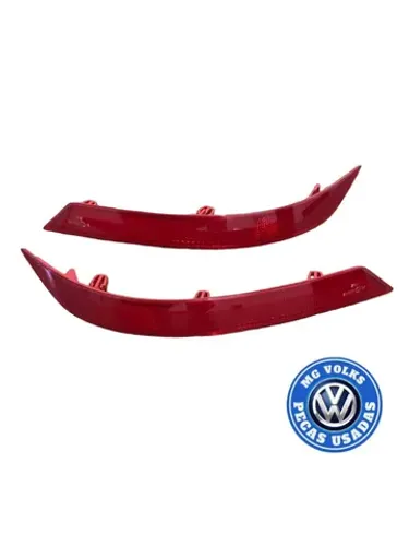 Refletor Olho de Gato traseiro linha VW Voyage G6/G7/G8