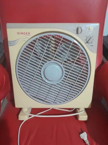 Ventilador singer antigo e raro funcionando