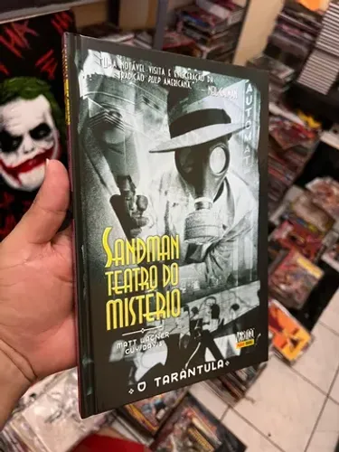Sandman teatro do mistério capa dura.