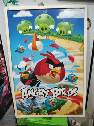 Quadro Angry Birds Decorativo