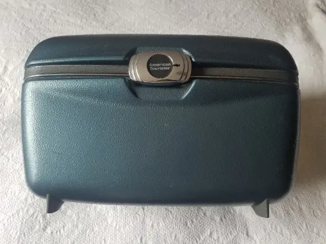 Frasqueira American Tourister Samsonite Box Rígida Com Chave - Leia A Descrição