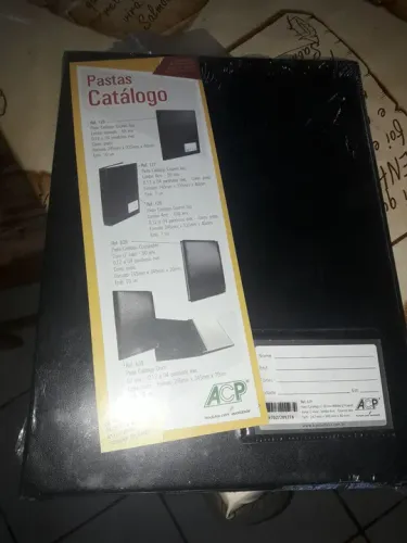 Pasta catálogo com 50 envelopes 