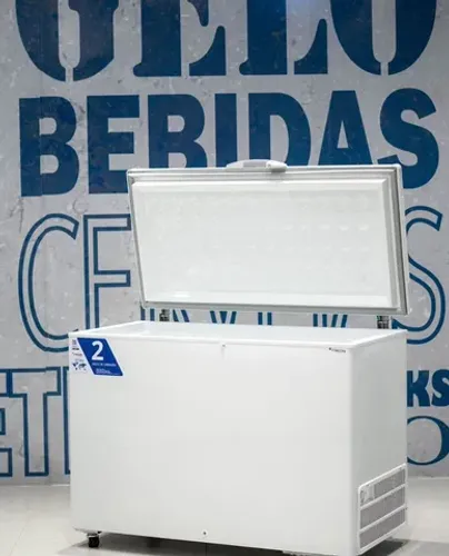 Conservador freezer 503 litros tampa unica cega Fricon novo com garantia 
