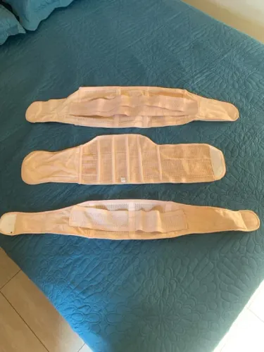 Kit de cintas modeladoras gestante pós-parto 