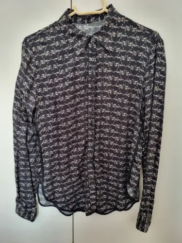 Camisa social feminina manga comprida