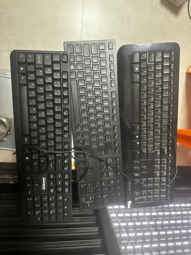 3 teclados sem funcionar