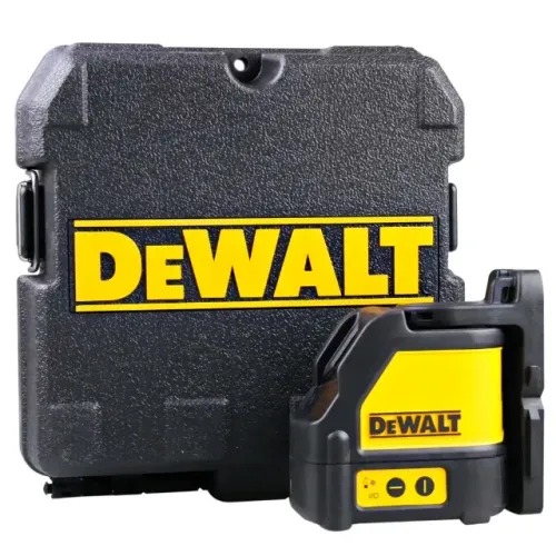 Nível a Laser 15 Metros Auto Nivelador Linha Cruzada Vermelha com Maleta Dewalt DW088K
