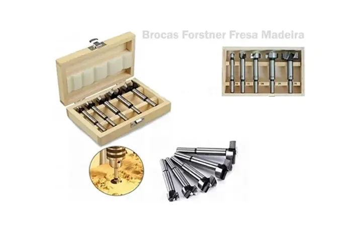 Fresa Forstner Fresa Para Madeira 10 a 35mm - 05pçs